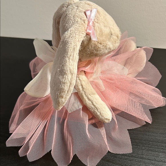 Rare/Jellycat Adorable Plush Bunny in Pink Dress - Picture 6 of 9